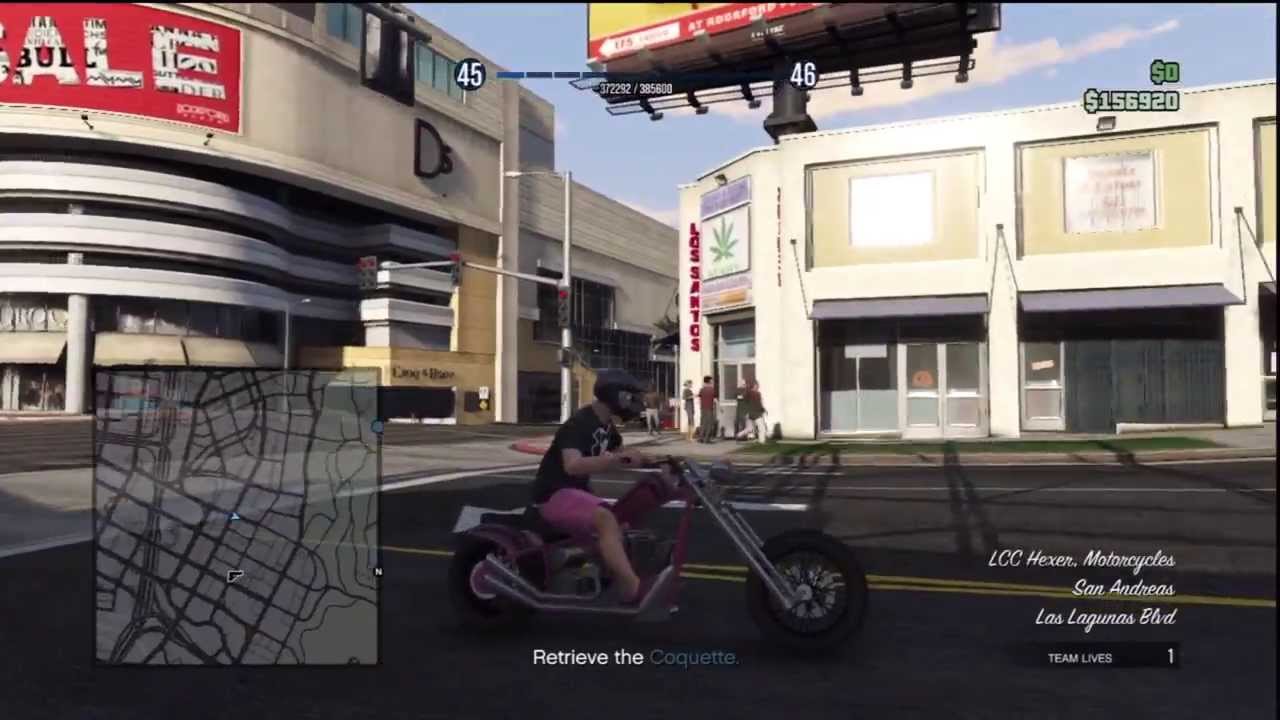 Grand Theft Auto Online - Contact Mission - Chasers