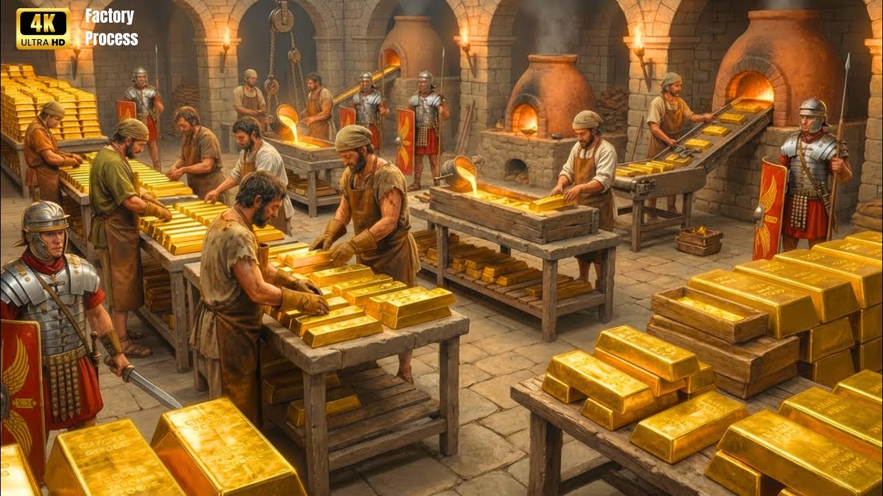 Inside Medieval Gold Refining How Kings Built Wealth Without Machines (Full Process)