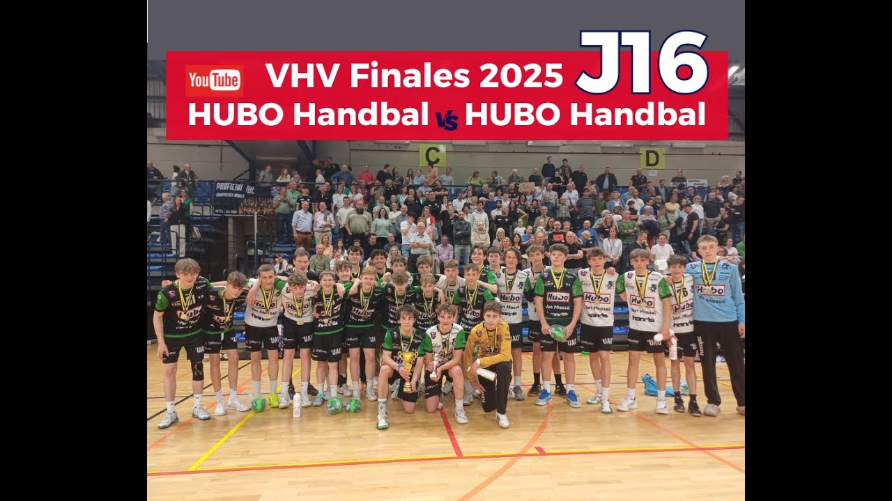 2025 VHV Jeugd-finale J16  HUBO Handbal vs HUBO Handbal