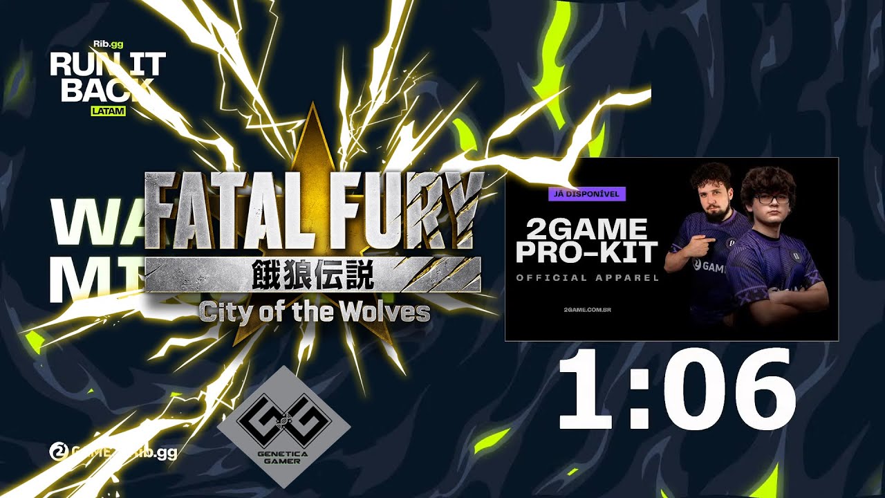 EN VIVO¡¡¡ TORNEO FATAL FURY CITY OF THE WOLVES BRASIL,CHILE,ARGENTINA