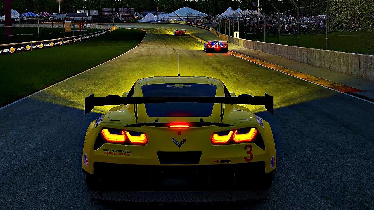 Project CARS 2 - Gameplay Chevrolet Corvette C7.R @ Road America [4K 60FPS ULTRA]