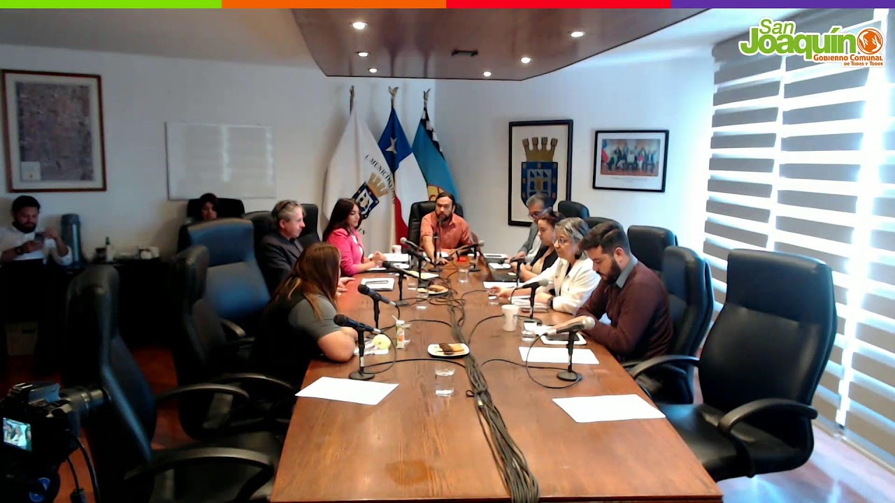 Sesión Ordinaria N°35/2024-2028 del Honorable Concejo Municipal de San Joaquín