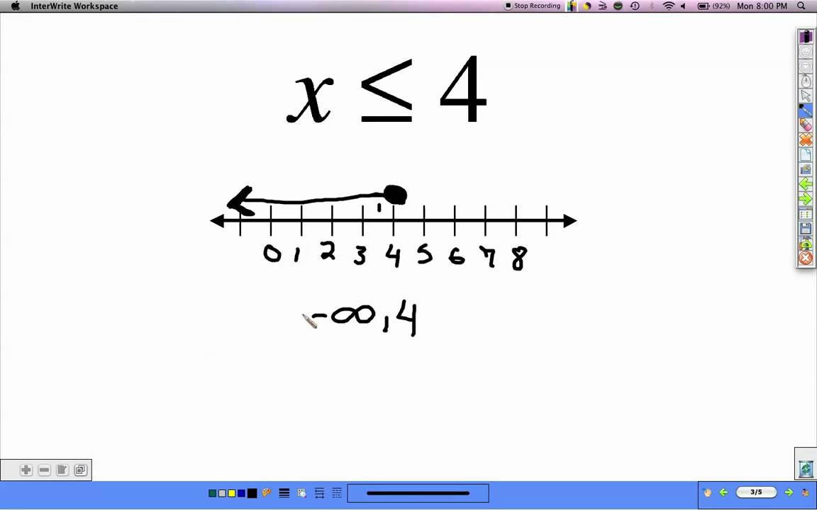 interval notation