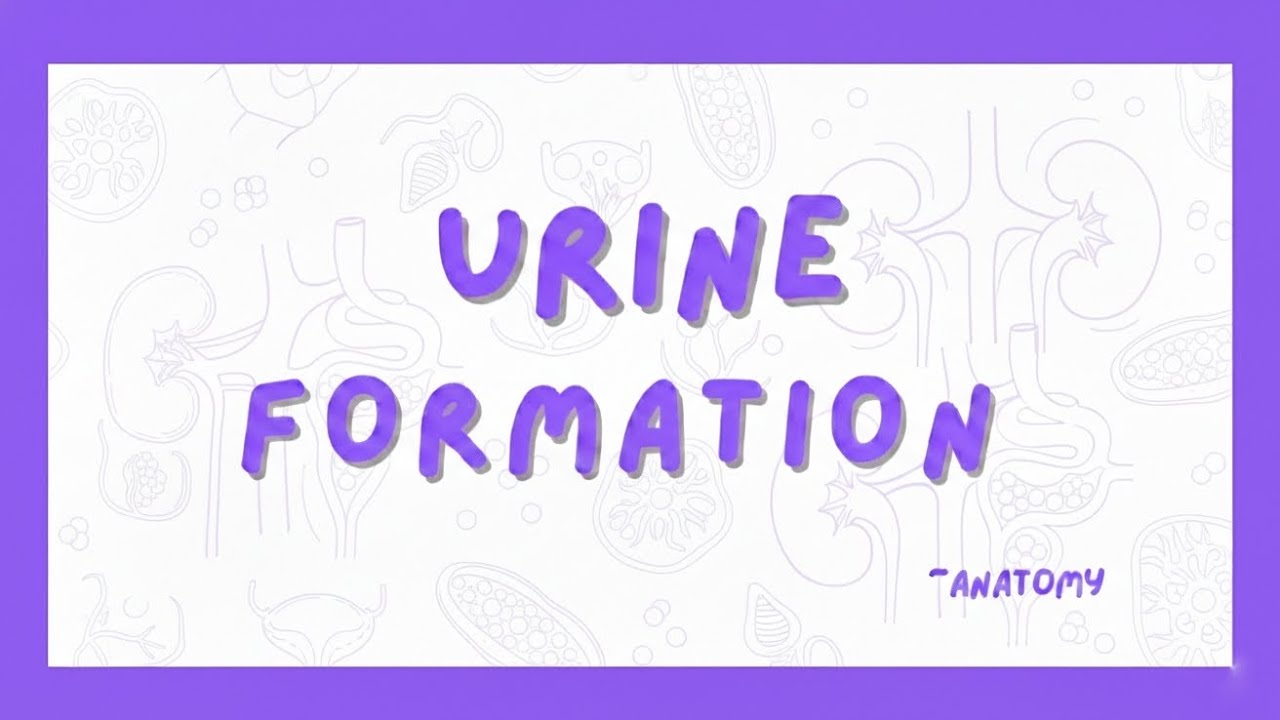 Urine formation 💧