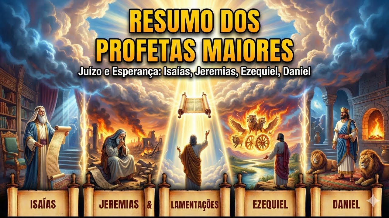 Resumo Profetas Maiores: de Isaías a Daniel