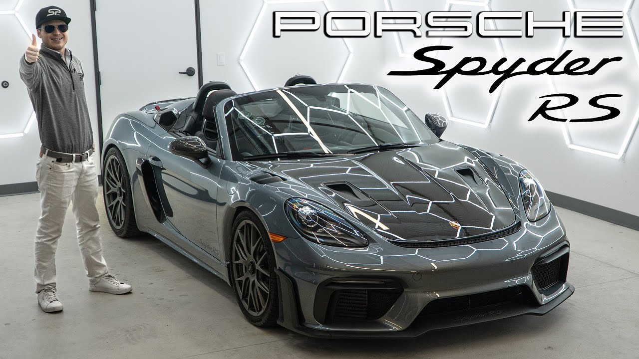 What It's Like to Live with a New Porsche 718 Spyder RS! Best Daily Driver Ever?