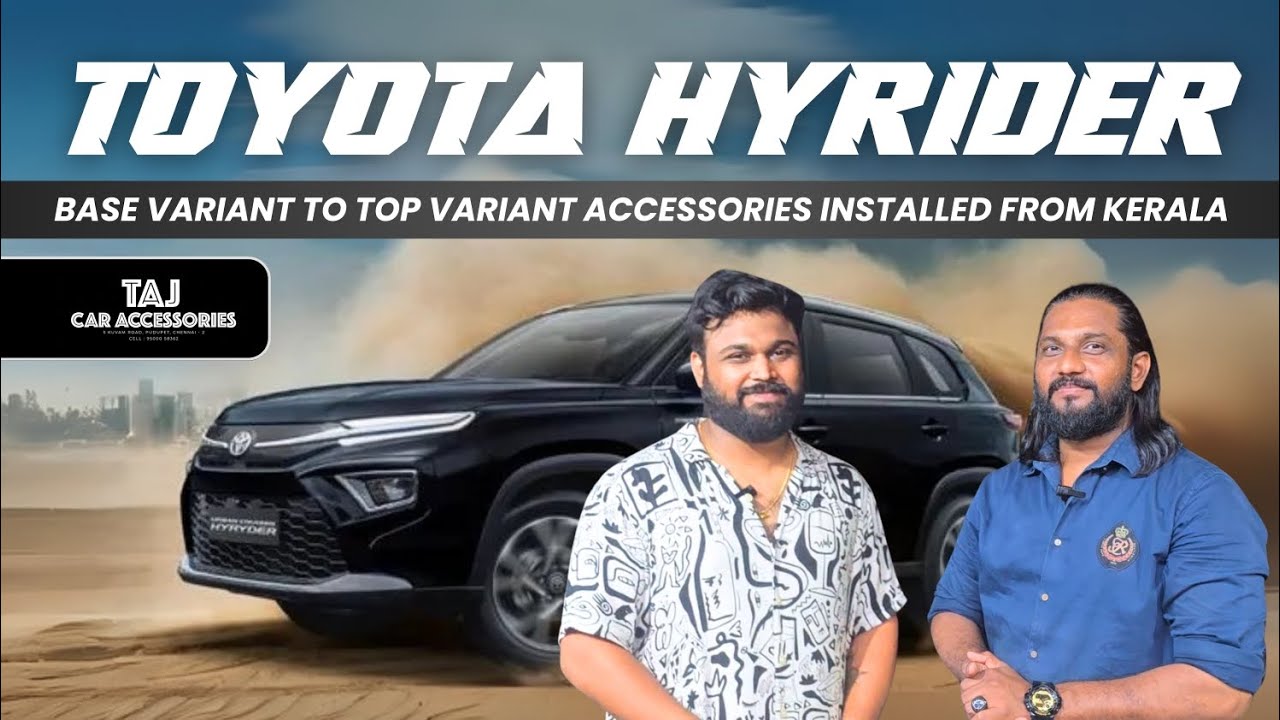 ✅️Toyota Hyryder Base to Top 😍 Full Accessories Fitted in Chennai | Tamil Review 🔧🔥 #toyotahyryder