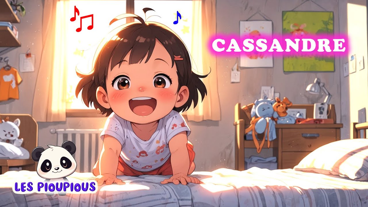 Cassandre s’amuse toute la journée 🌈 | Comptine enfant avec le prénom Cassandre | Les Pioupious