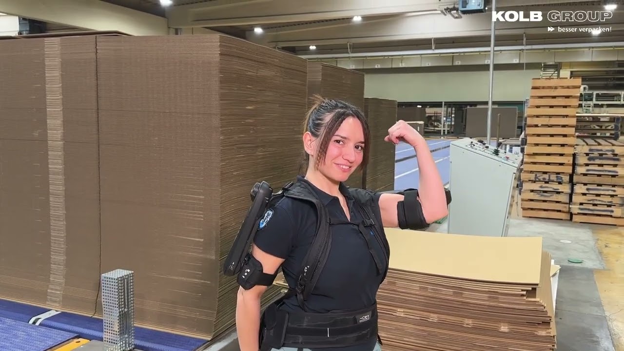 KOLB Group - Exoskelett im Einsatz