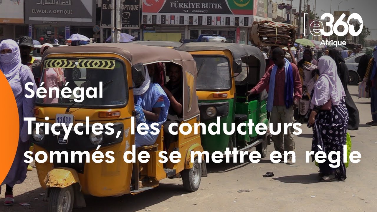 Mauritanie: carte grise, assurance et permis vert, les tricycles sommés de se mettre en règle
