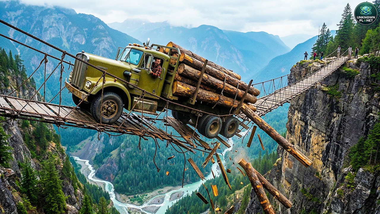 Impossible Places | The World’s Most Terrifying Bridges No One Dares to Cross |4K Travel Documentary