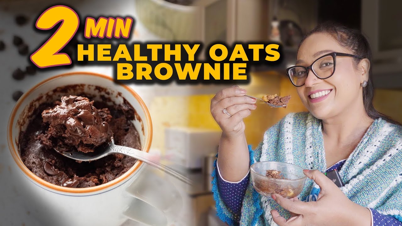 Healthy Oats Brownie Recipe 🍫 | Guilt-Free Dessert by Uroosa Siddiqui