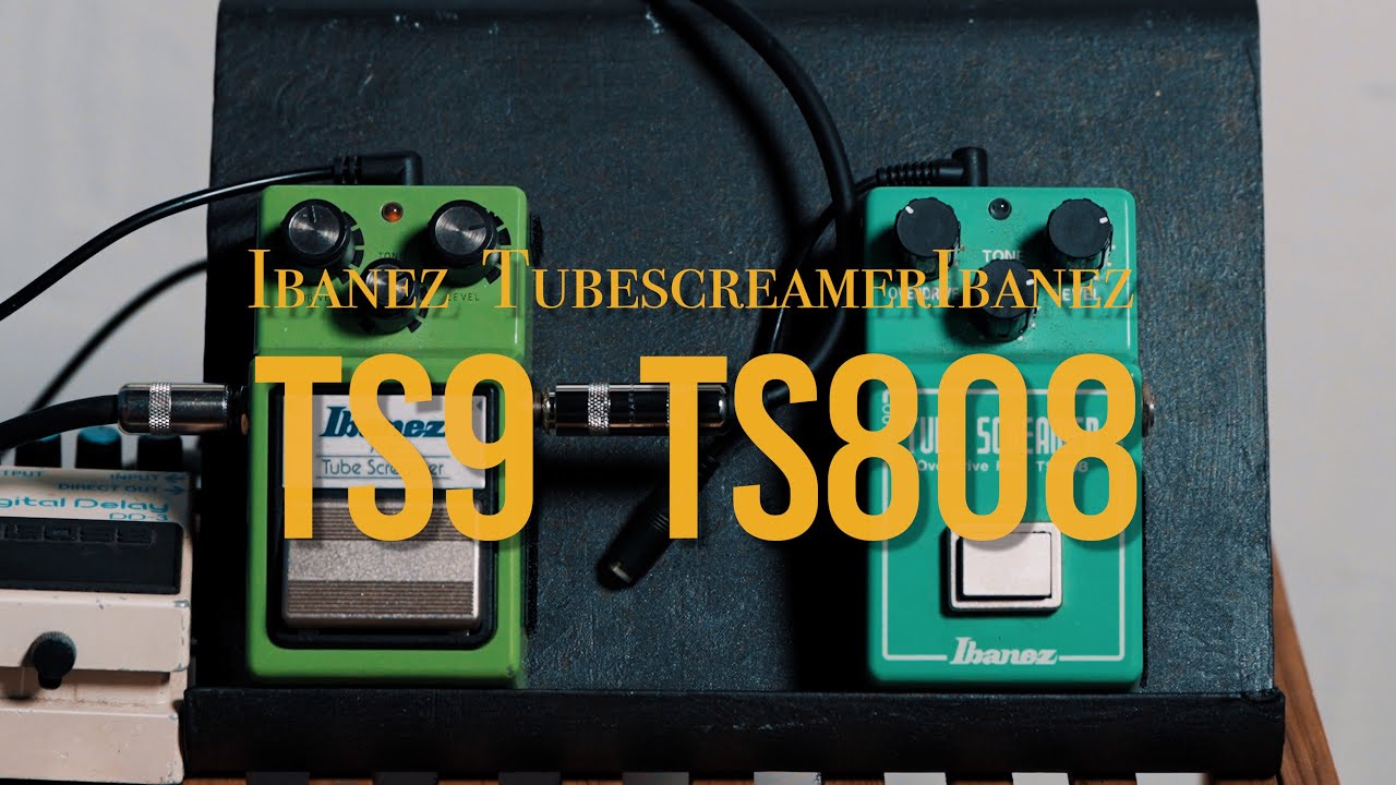 Ibanez Tubescreamer  TS9 TS808