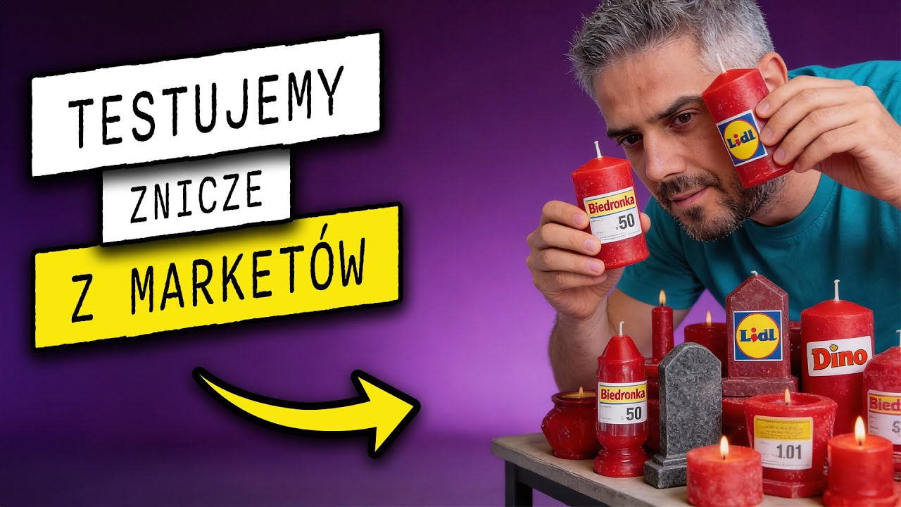 Wielki TEST ZNICZY z Lidl, Biedronka i Dino!