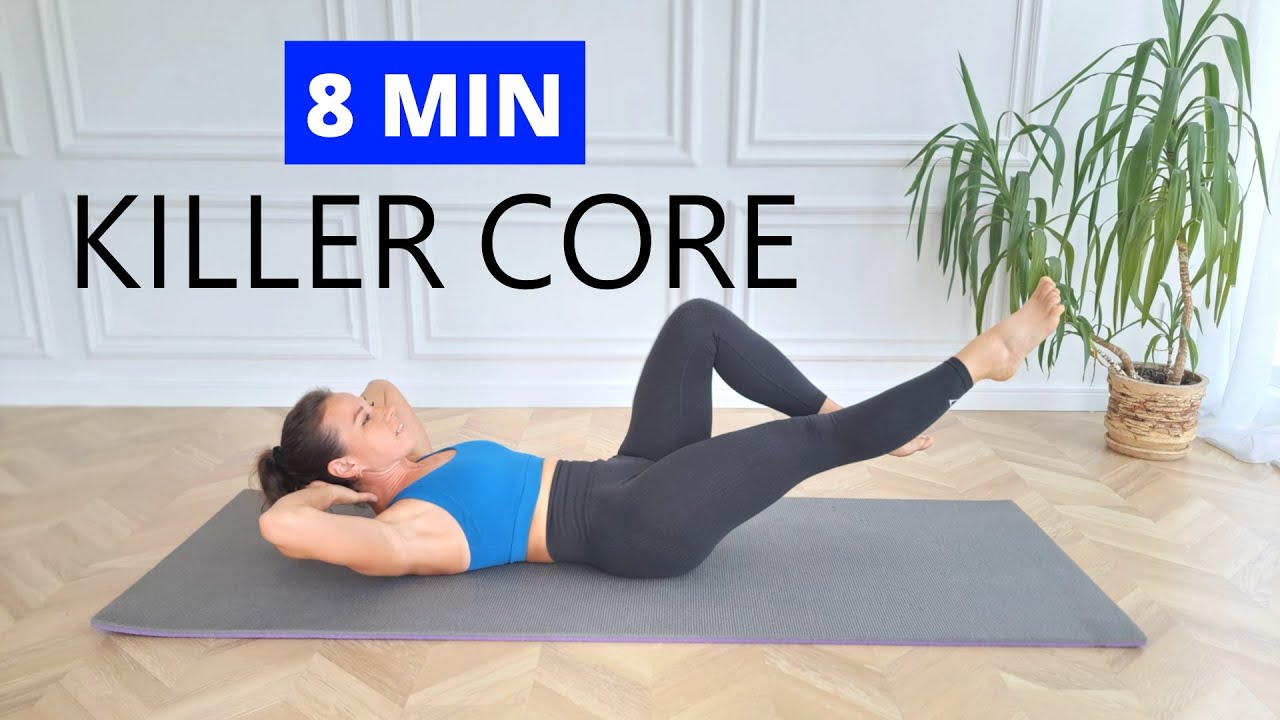 8 MIN NTENSE ABS (No Equipment) - Killer Core