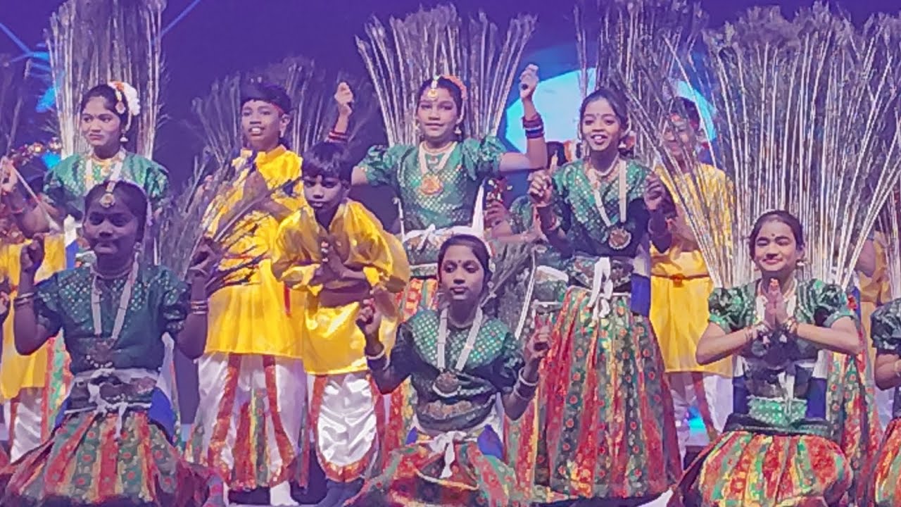 Annual day dance performance by sree sanjana (Tamilnadu theme)