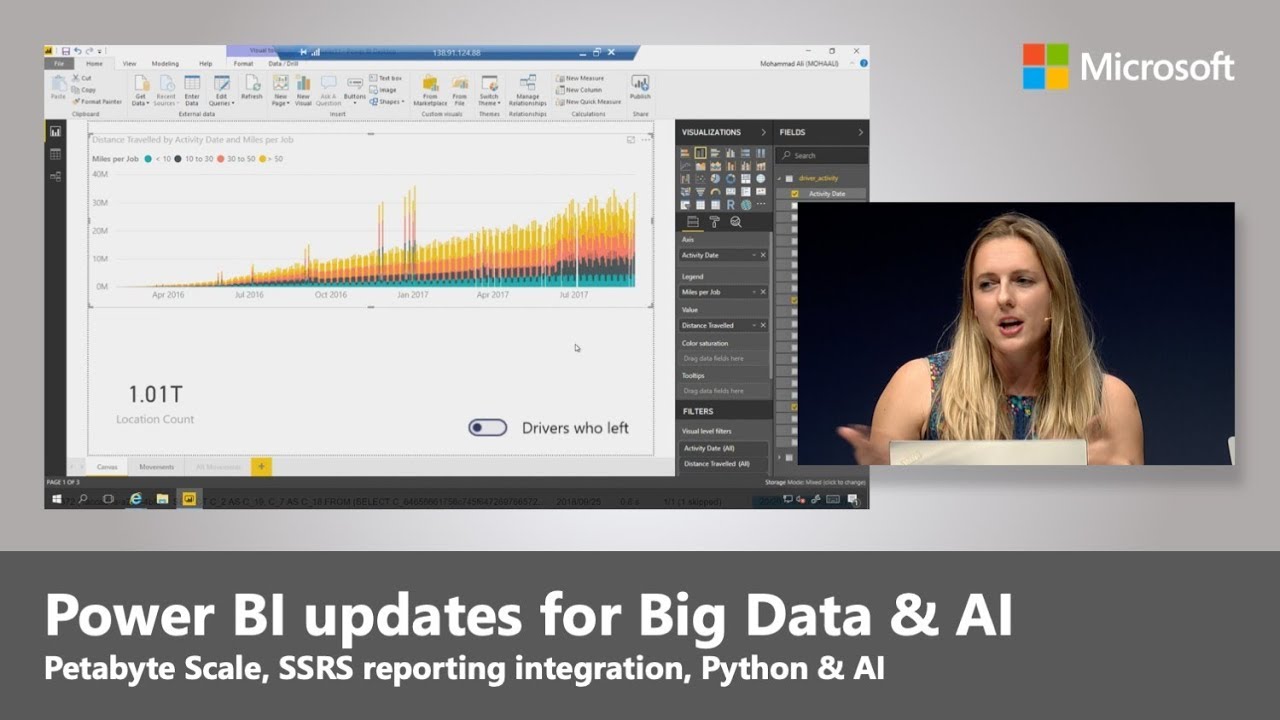 Power BI updates: Fusing AI and data visualization | Ignite 18