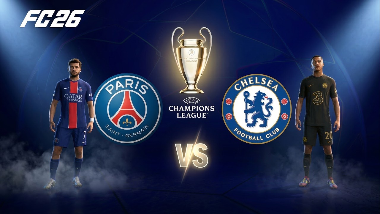 FC 26 - PSG vs. Chelsea FC - UEFA Champions League 25/26 Gameplay
