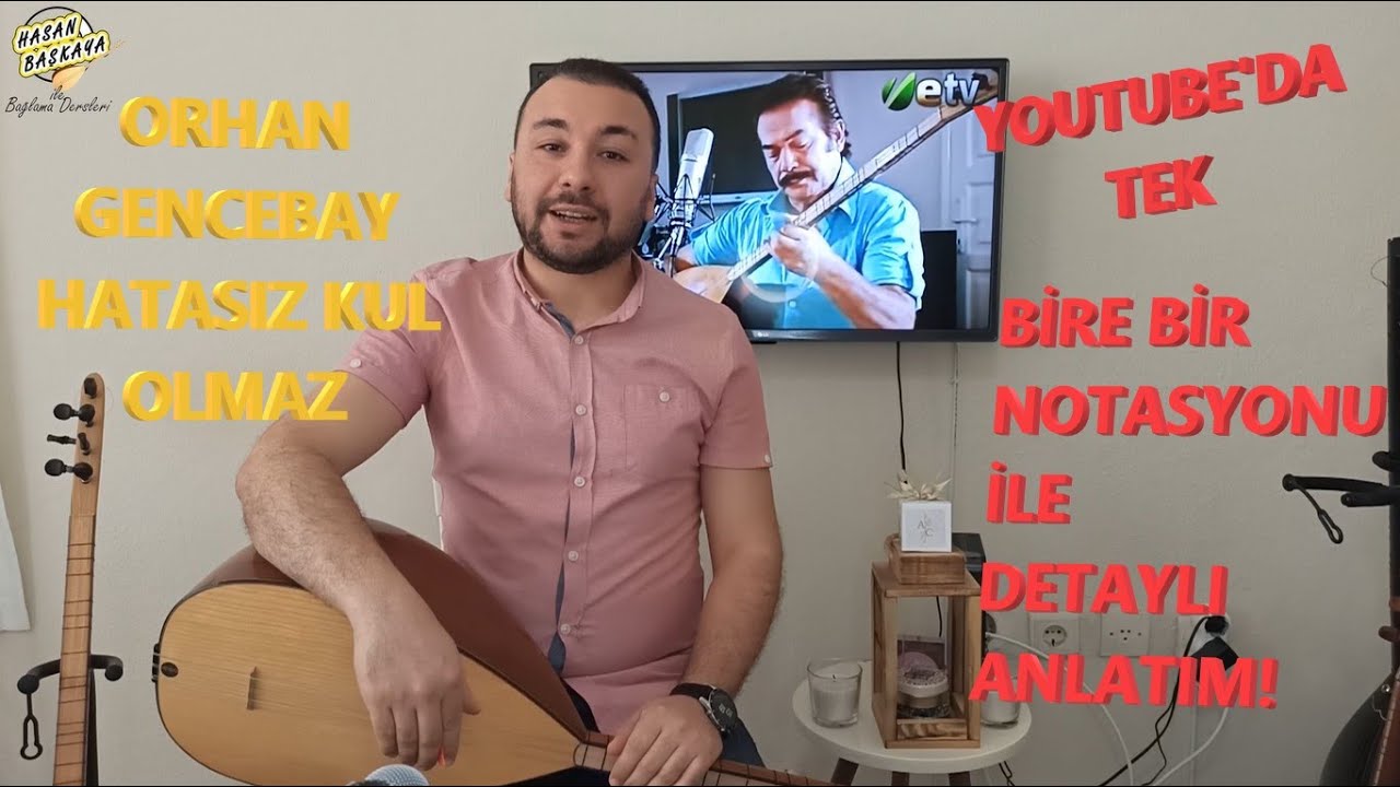 HATASIZ KUL OLMAZ Uzun Sap Bağlama Ders 127/1. Bölüm
