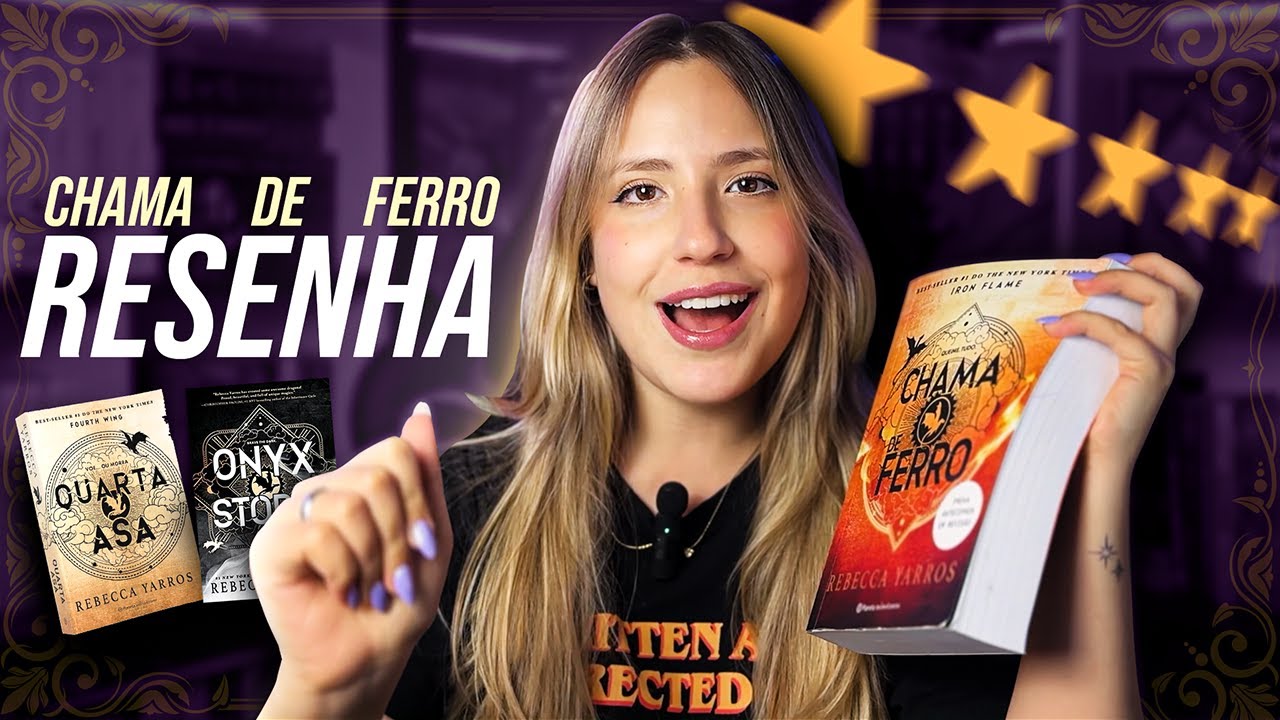 CHAMA DE FERRO resenha e Teorias sobre TEMPESTADE DE ONYX | Série Quarta Asa de Rebecca Yarros