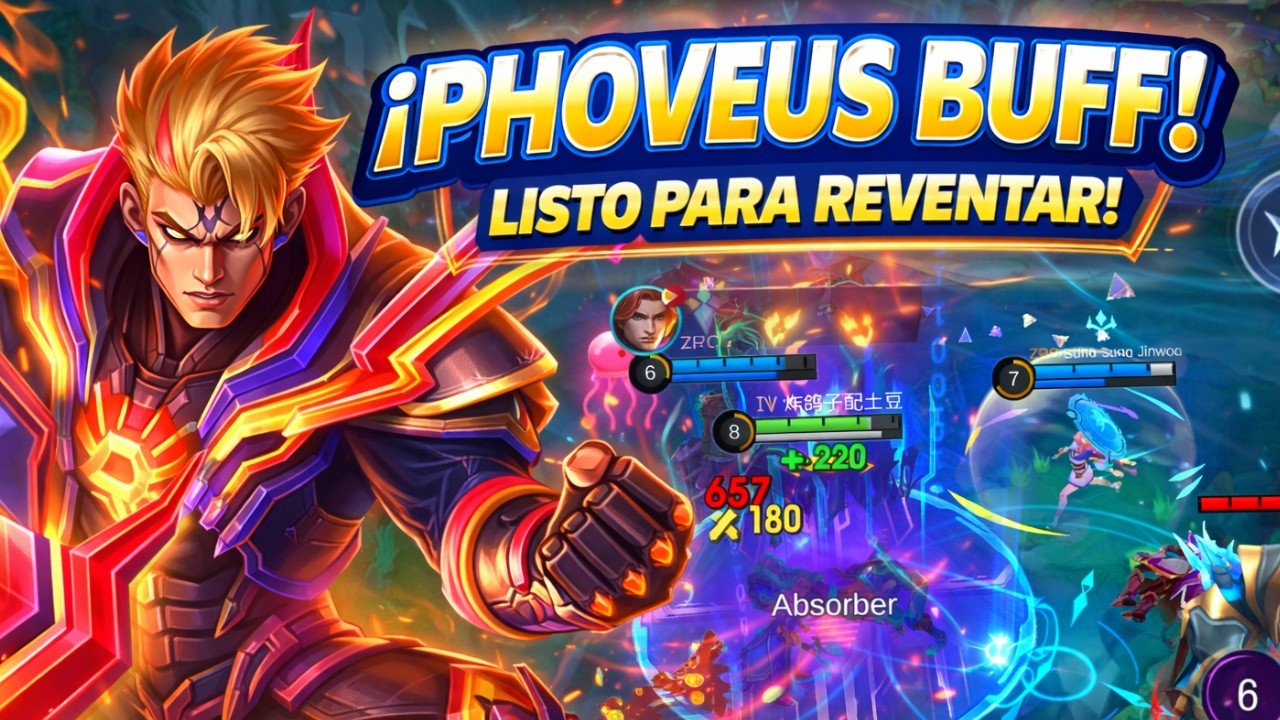 PHOVEUS BUFFED 🔥 AHORA ESTÁ ROTÍSIMO | NUEVO META DE LA TEMPORADA