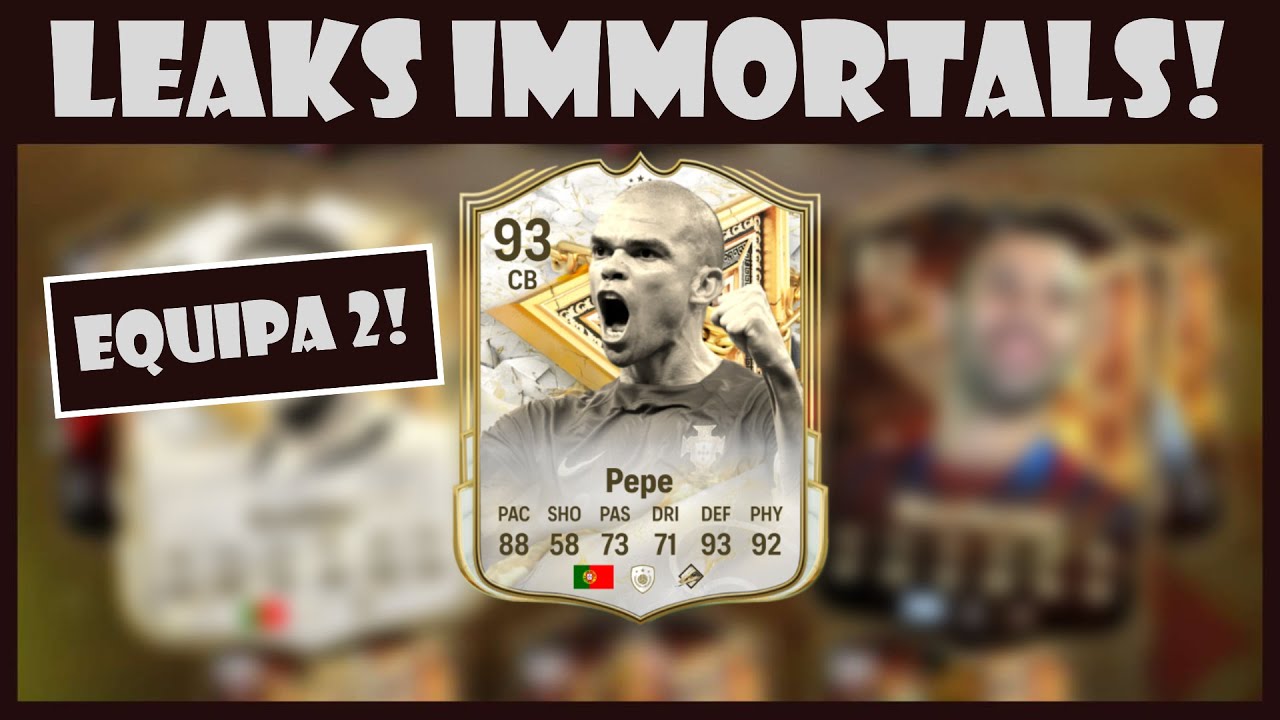 Leaks Immortals! Equipa 2! - FC 25 Ultimate Team