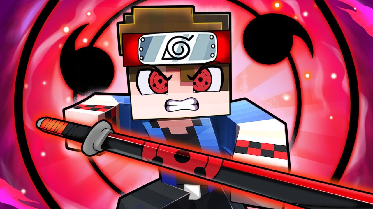 A ESPADA de SHARINGAN NARUTO Minecraft