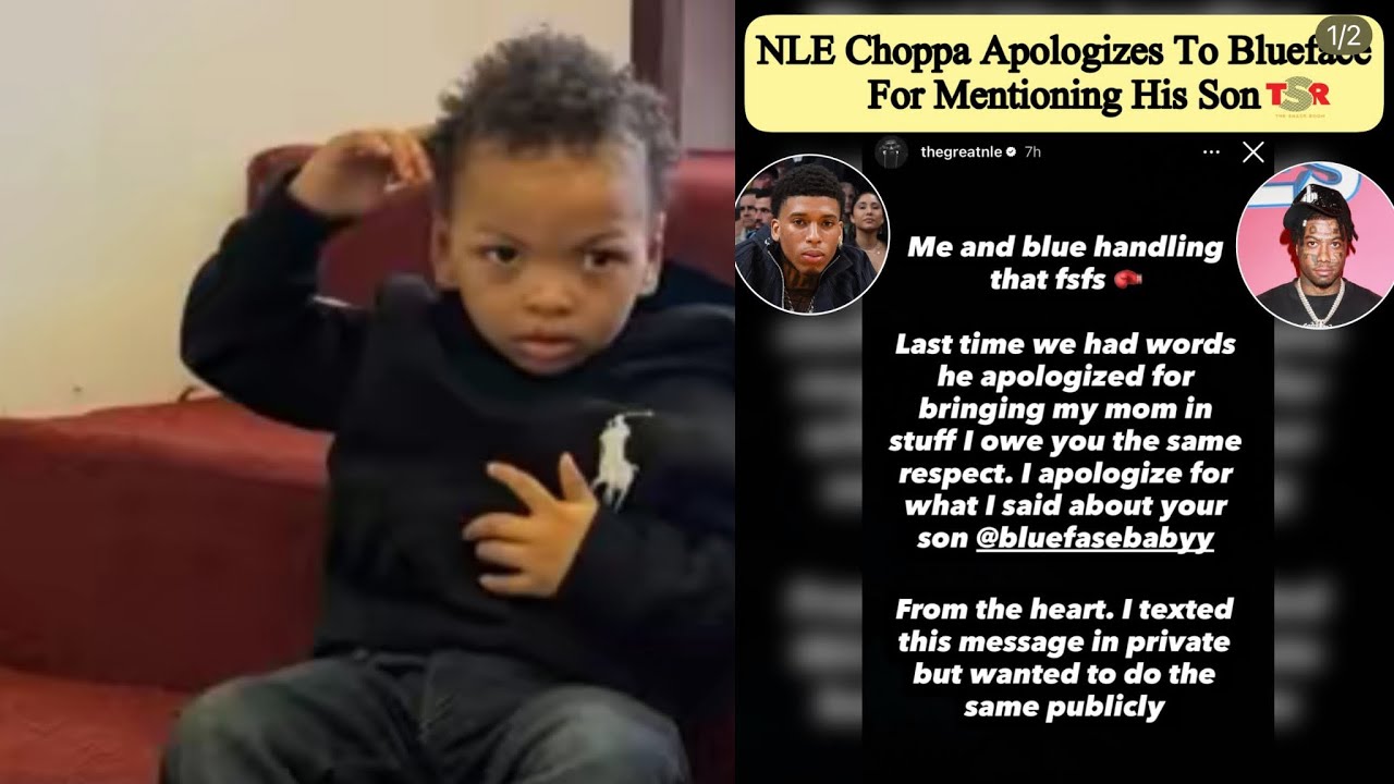 RAPPERS & BOXERS GONE WILD NLE CHOPPA APOLOGIZES TO BLUEFACE AFTER SAYING THIS