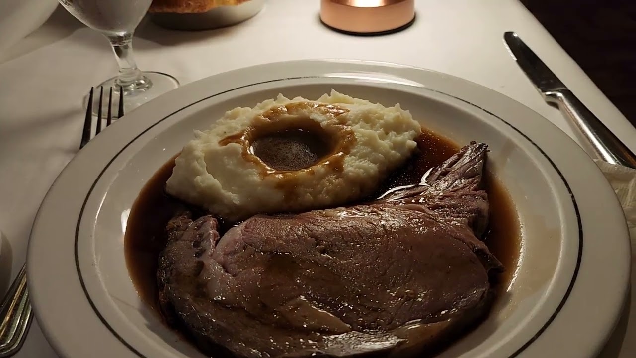 OMG so Yummy Prime Rib/Lawry's Restaurant/Beverly Hills/Daddys Birthday