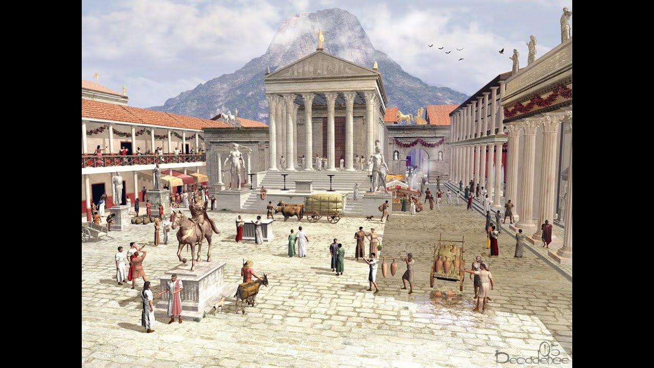 Pompeii Before and After