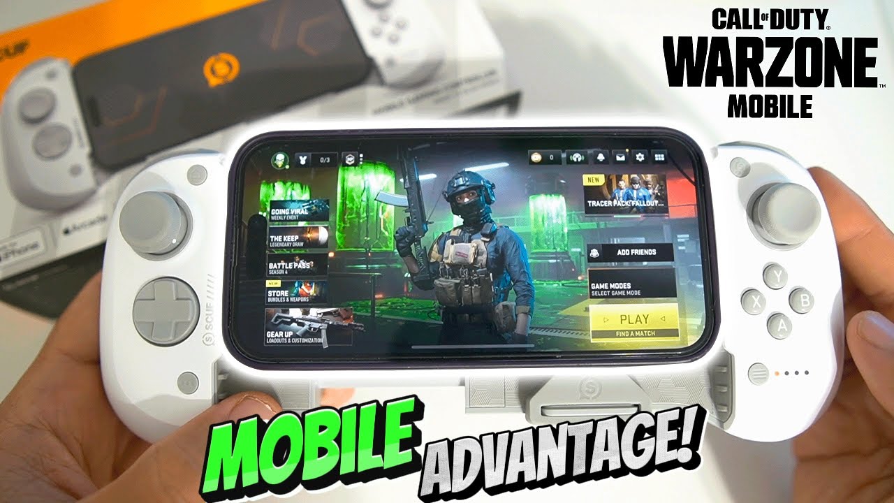НОВЫЙ мобильный контроллер SCUF Nomad! Распаковка, полный обзор *НО есть одна проблема! *(БЕЛАЯ В...