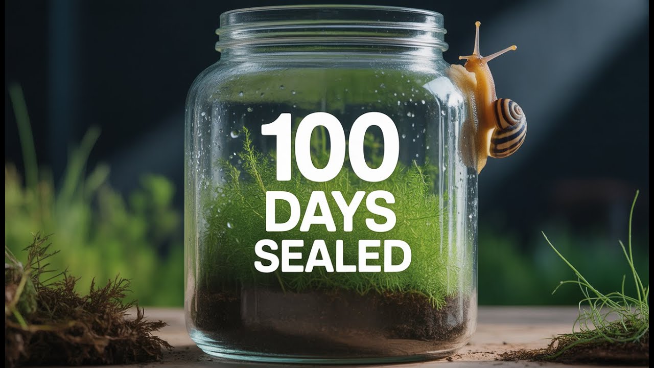 Can Snails Live in a Closed Jar Ecosystem for 100 Days?
