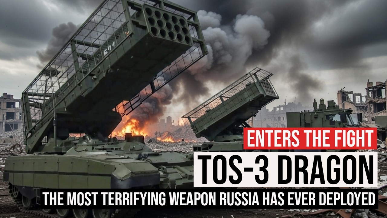 ТОС-3 «Дракон» вступает в бой – самое ужасающее термобарическое оружие, когда-либо развернутое Ро...