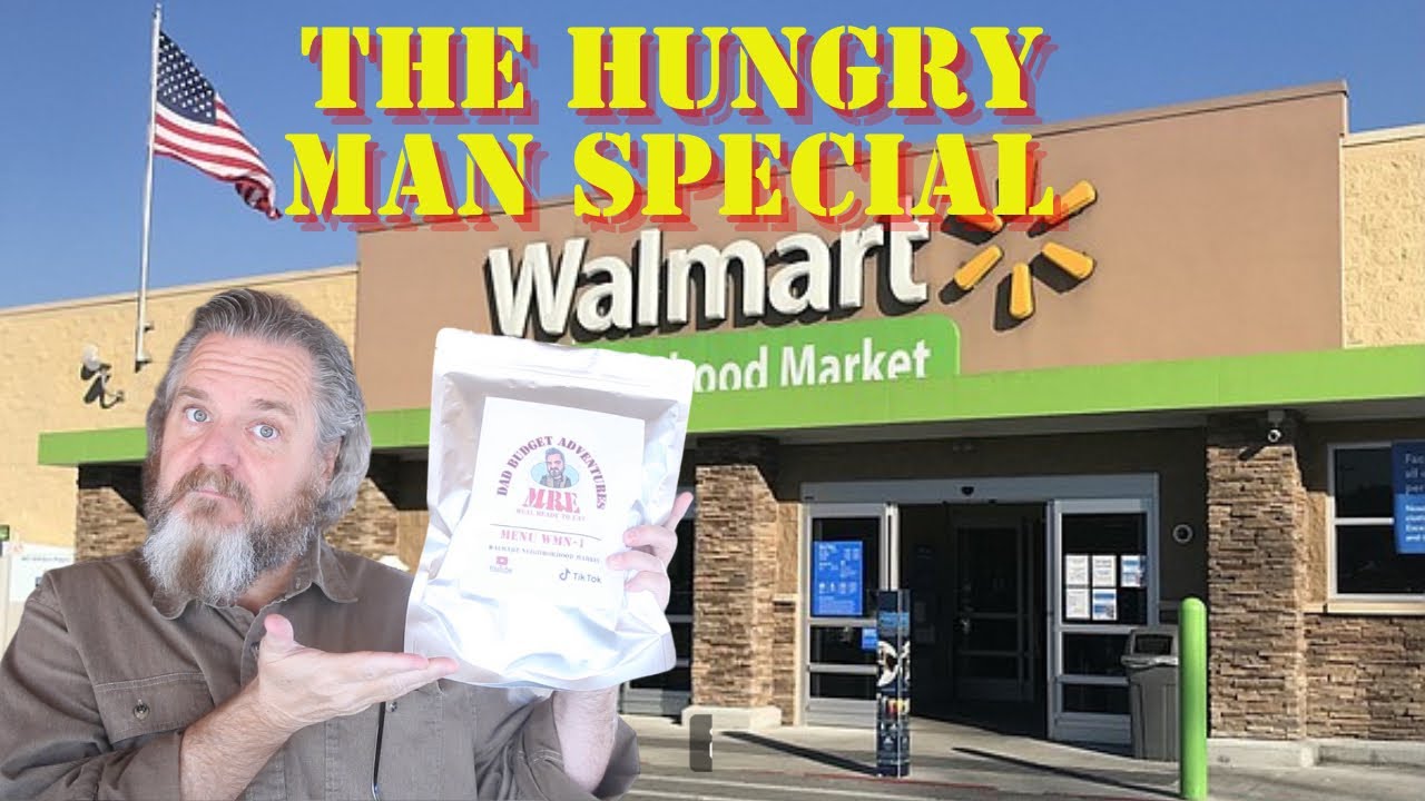 Домашний сухой паек из супермаркета Walmart Neighborhood Market — хватит на двоих!