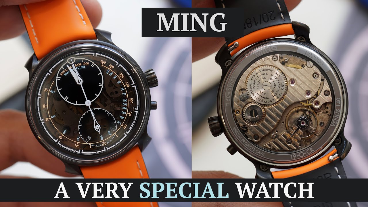 Существует всего 7 экземпляров этих часов MING &mdash; MING 19.CR Monopusher &mdash; Special Projects Cave
