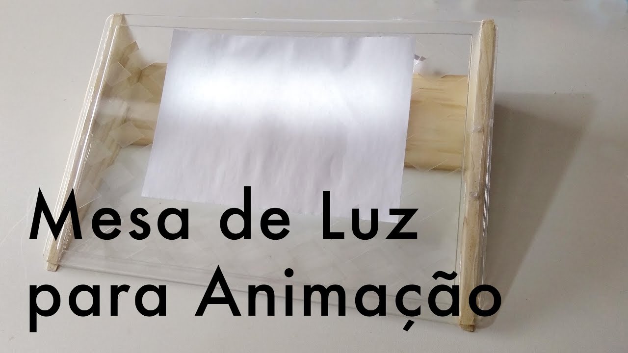 Mesa de luz para animação e desenho