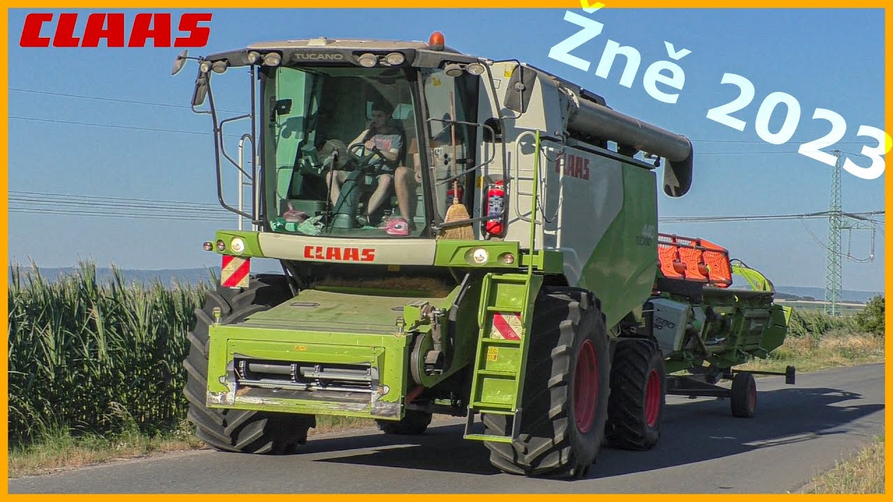Žně 2023 🌾 Sklizeň Jarního Ječmene u soukromníka | Claas Tucano 440