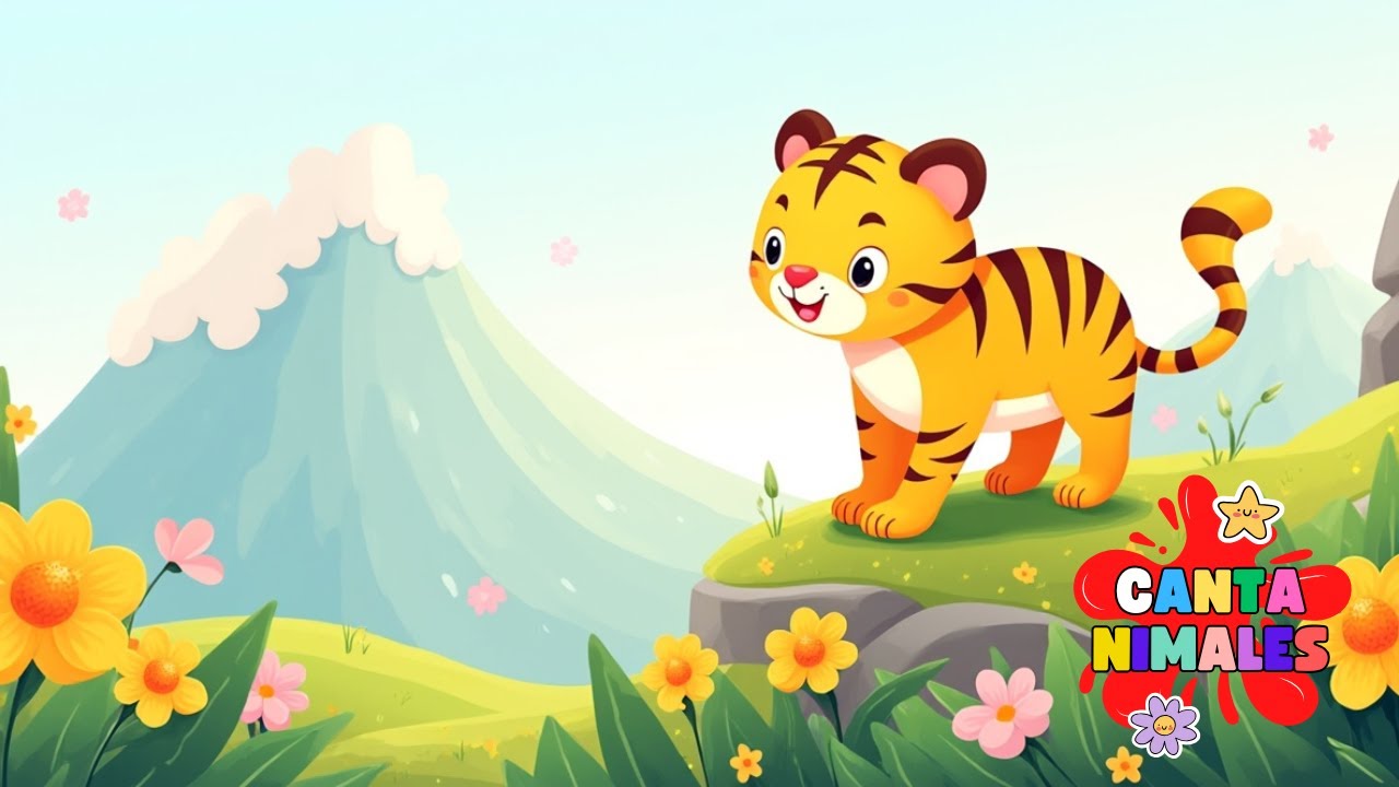 Tigre Rayitas 🐯 | Canciones Infantiles para Explorar y Divertirse 🧭🎶