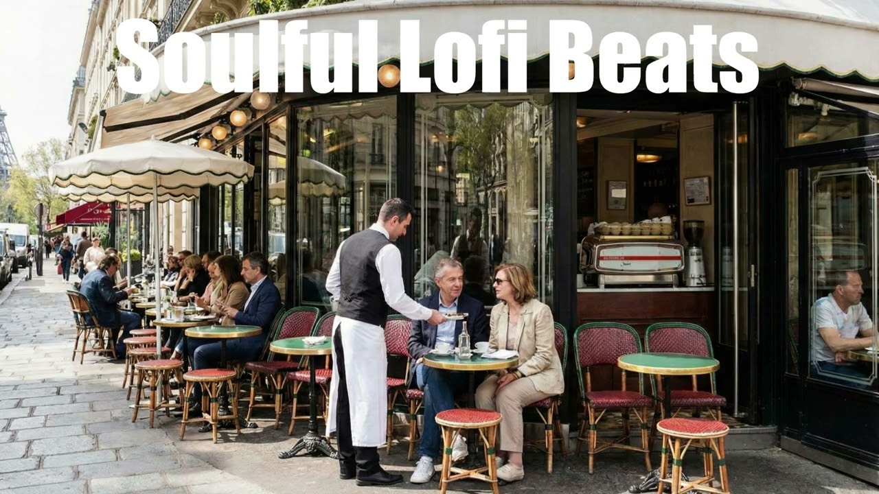 Paris Café Lofi 🥐 French Jazz & Accordion [Romantic Vibes]