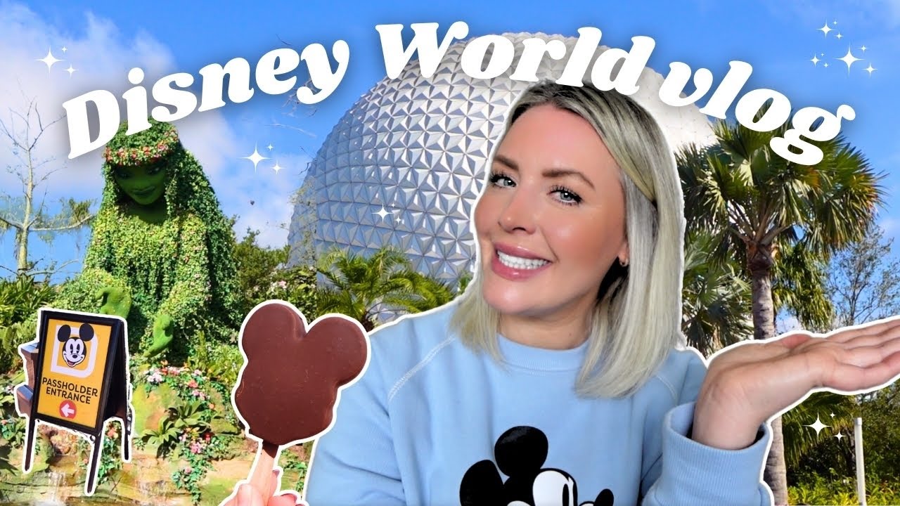 DISNEY WORLD DAY 2 | EPCOT & Disney Springs | Coffee at Riviera, Journey of Water, Summer House!