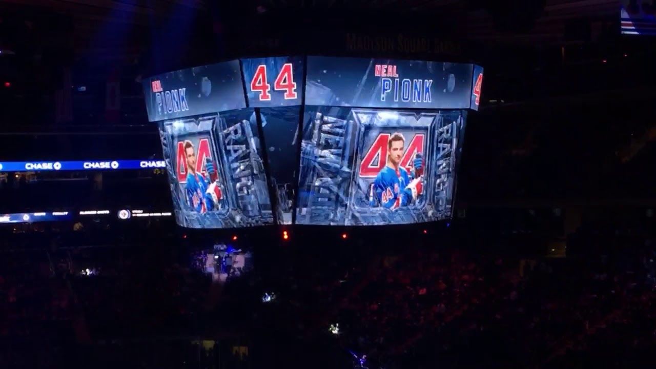 New York Rangers 2018-19 Starting Lineups