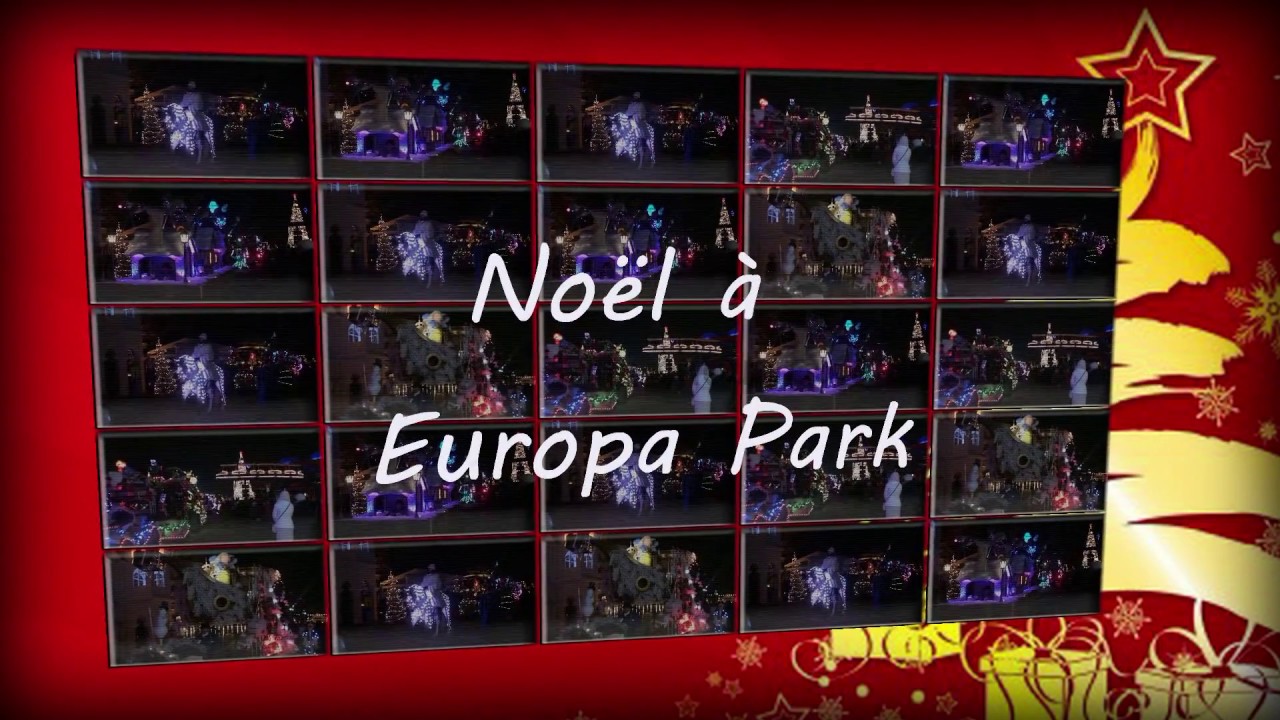 ALLEMAGNE - RUST - Noël 2017 à Europa Park