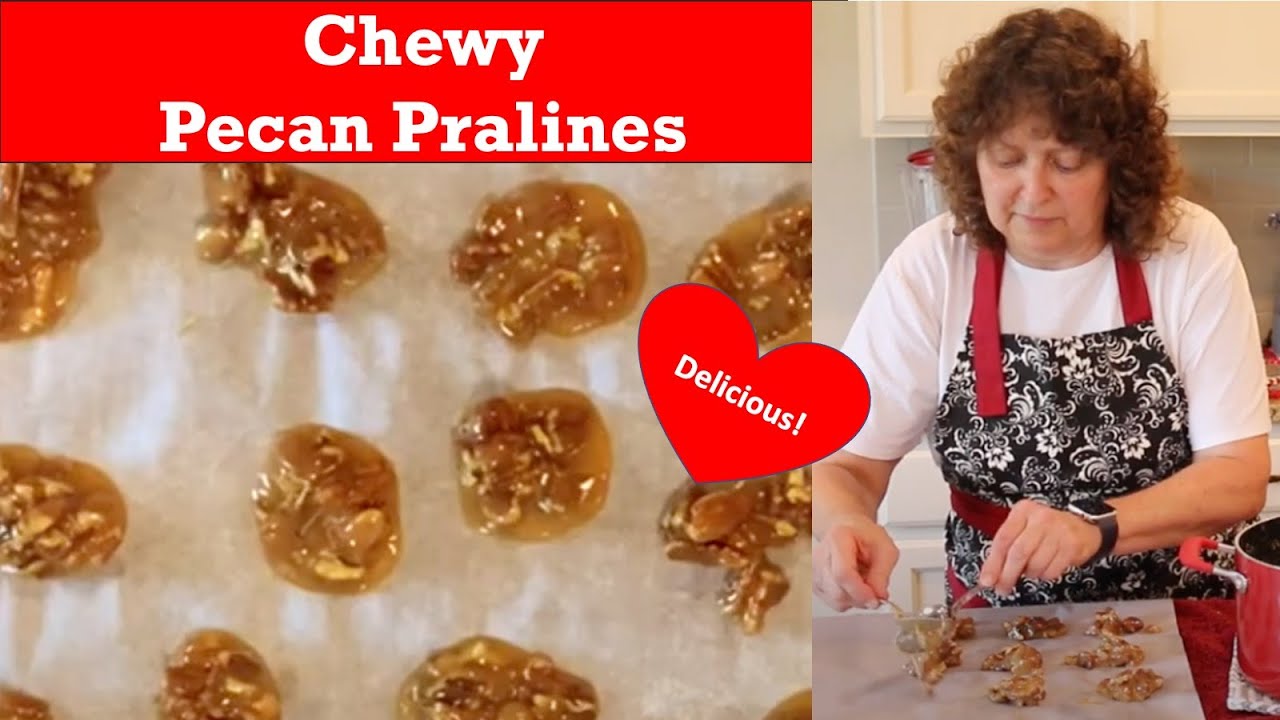 The BEST Chewy Pecan Praline Recipe