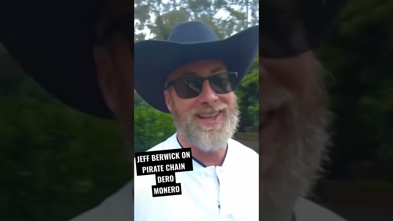 JEFF BERWICK Talks About DERO PIRATE CHAIN & MONERO prices..👁️💰