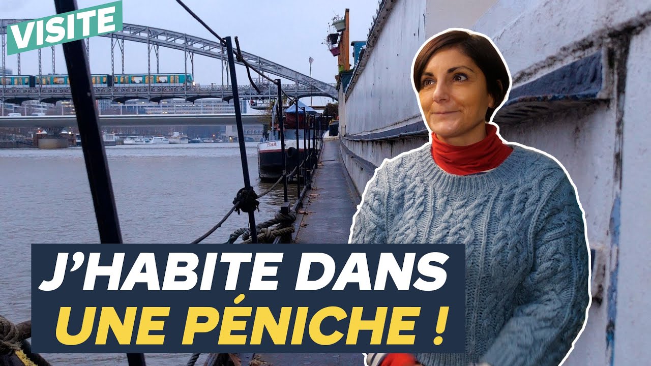 La vie à bord d'une péniche sur la Seine