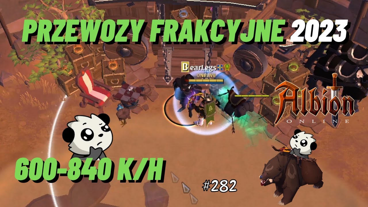Łatwe 600-840K/H? - Przewozy frakcyjne w 2023 - Albion Online - Od 0 do Albiończyka#282
