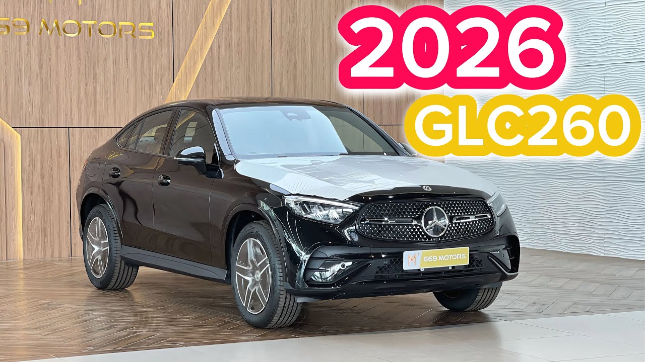New 2026 Mercedes-Benz GLC 260 Coupe | BLACK Color 
