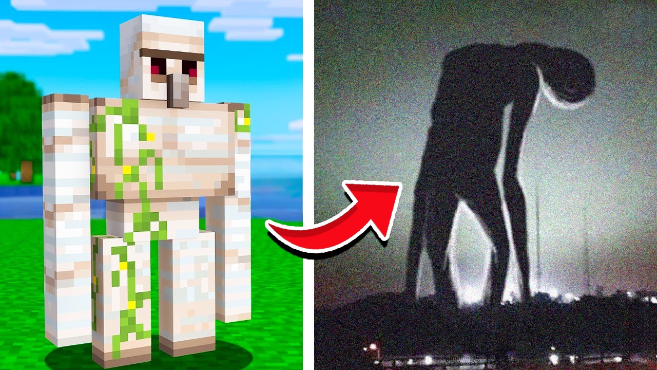 Minecraft MOBS im ECHTEN LEBEN EINGEFANGEN! 😨