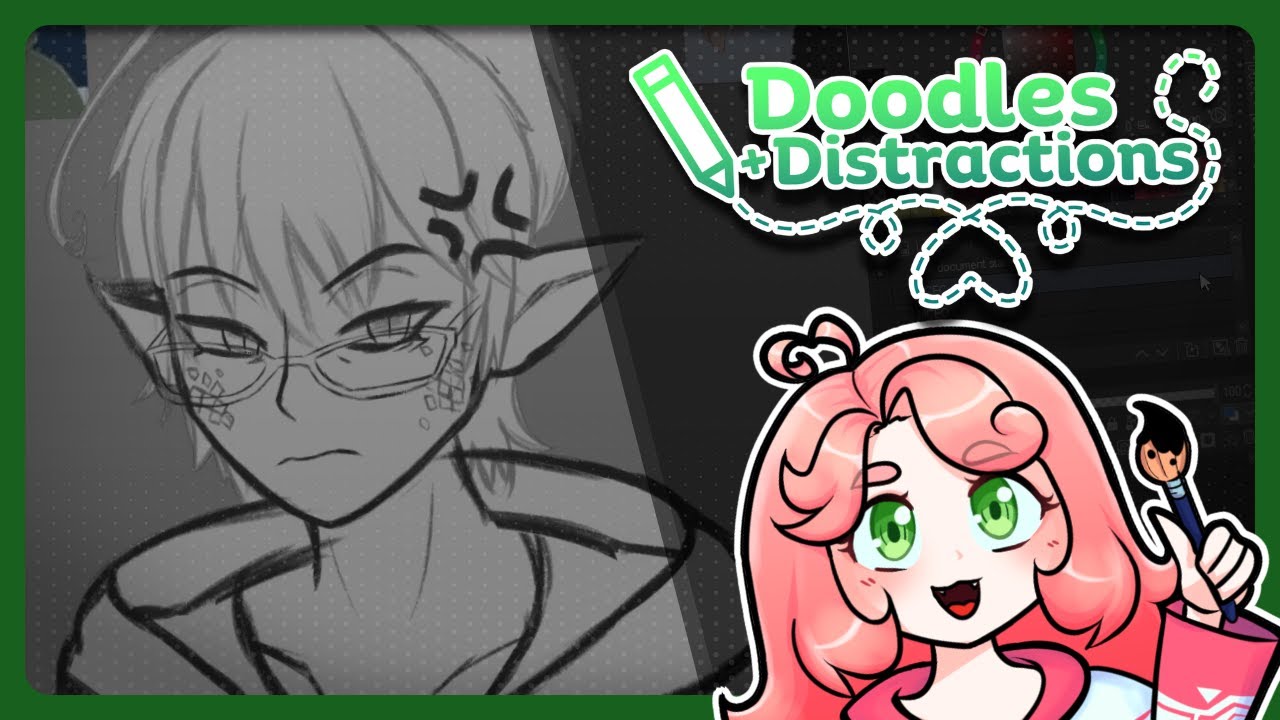 Sketching a PNG Model for a Commission | Doodles & Distractions