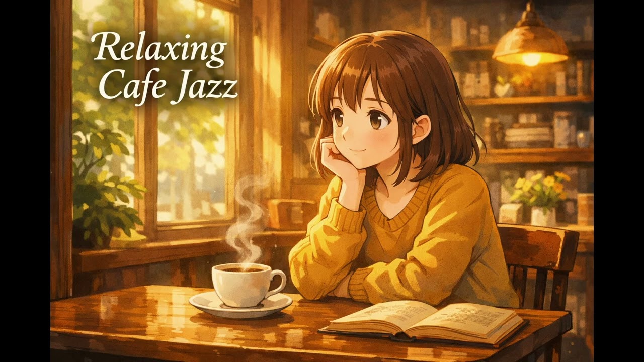 カフェで流れる落ち着いたジャズBGM｜作業・読書・リラックス/Relaxing Cafe Jazz BGM for Work, Study & Reading